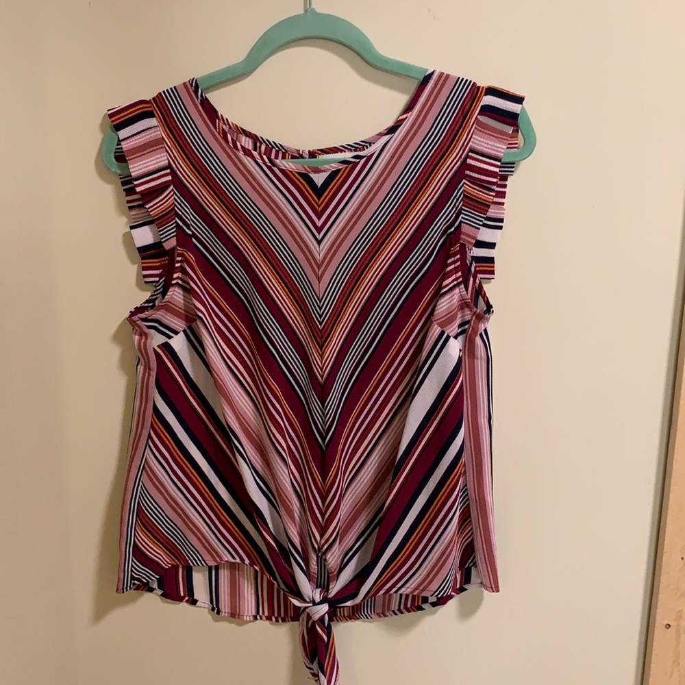 Monteau Striped Tank